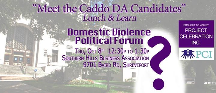 “Meet the Caddo DA Candidates” Lunch & Learn